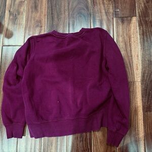 Zara women sweatshirt Burgundy - size M